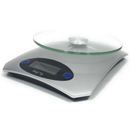 HI Silberne digitale Küchenwaage von HI, Küchengeräte - Ref: Foro24-429108, Preis: 14,07 €, Rabatt: %