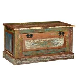 Solid recycled wood shoemaker's bench by vidaXL, Benches for halls and storage - Ref: Foro24-244832, Price: 252,18 €, Discoun...