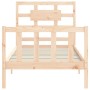 Estructura de cama con cabecero madera maciza | Foro24.es | Tu tienda online para hogar, jardín y más Foro24.es
