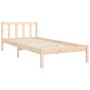 Estructura de cama con cabecero madera maciza | Foro24.es | Tu tienda online para hogar, jardín y más Foro24.es
