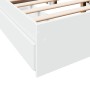 Cama con cajones madera de ingeniería blanco 120x200 cm