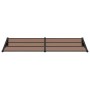 Marquesina de puerta policarbonato negro 239x90 cm