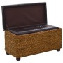 Zweiteiliges Bankset aus braunem Seegras von vidaXL, Bänke für Hallen und Lager - Ref: Foro24-246108, Preis: 145,87 €, Rabatt: %