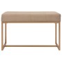 Banco 80 cm terciopelo beige von vidaXL, Bänke für Hallen und Lager - Ref: Foro24-247559, Preis: 91,27 €, Rabatt: %