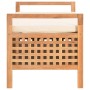 Solid Walnut Wood Storage Bench 93x49x49 cm by vidaXL, Benches for halls and storage - Ref: Foro24-247608, Price: 110,04 €, D...