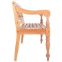 Batavia-Bank aus massivem braunem Mahagoniholz, 98 cm von vidaXL, Bänke für Hallen und Lager - Ref: Foro24-246967, Preis: 112...