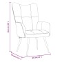 Sillón de relax con taburete terciopelo amarillo mostaza