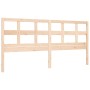 Estructura de cama con cabecero madera maciza 200x200 cm de vidaXL, Camas y somieres - Ref: Foro24-3193031, Precio: 145,60 €,...