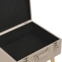 Aufbewahrungshocker 3 Stück beige Stoff von vidaXL, Bänke für Hallen und Lager - Ref: Foro24-247524, Preis: 148,47 €, Rabatt: %