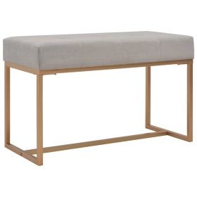 Bench 80 cm gray velvet by vidaXL, Benches for halls and storage - Ref: Foro24-247558, Price: 91,27 €, Discount: %