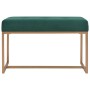 Bank 80 cm grüner Samt von vidaXL, Bänke für Hallen und Lager - Ref: Foro24-247555, Preis: 95,03 €, Rabatt: %