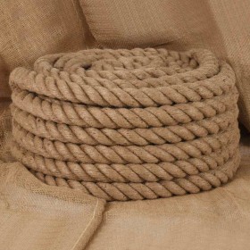 Cuerda de yute 10 m de longitud y 40 mm de grosor