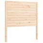 Bettgestell mit Kopfteil aus Massivholz von vidaXL, Betten und Lattenroste - Ref: Foro24-3193171, Preis: 112,13 €, Rabatt: %