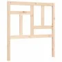 Bettgestell mit Kopfteil aus Massivholz von vidaXL, Betten und Lattenroste - Ref: Foro24-3193106, Preis: 89,32 €, Rabatt: %