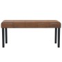 Kunstlederbank 106 cm braun von vidaXL, Bänke für Hallen und Lager - Ref: Foro24-281311, Preis: 93,59 €, Rabatt: %