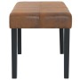 Kunstlederbank 106 cm braun von vidaXL, Bänke für Hallen und Lager - Ref: Foro24-281311, Preis: 93,59 €, Rabatt: %