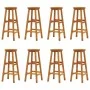 Kitchen bar stools, set of 8, solid acacia wood. by vidaXL, Garden chairs - Ref: Foro24-3115986, Price: 322,45 €, Discount: %