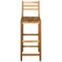 Taburetes de cocina 2 unidades madera maciza de acacia de vidaXL, Sillas de jardín - Ref: Foro24-44130, Precio: 118,41 €, Des...