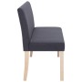 Polyester bench 139.5 cm gray by vidaXL, Benches for halls and storage - Ref: Foro24-281334, Price: 207,61 €, Discount: %