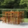 Küchenbarhocker 6 Einheiten aus massivem Akazienholz von vidaXL, Gartenstühle - Ref: Foro24-3115987, Preis: 386,18 €, Rabatt: %