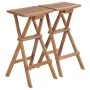 Klappbare Küchenhocker 2 Einheiten aus massivem Teakholz von vidaXL, Gartenstühle - Ref: Foro24-44727, Preis: 155,47 €, Rabat...