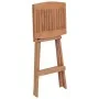 Klappbare Küchenhocker 2 Einheiten aus massivem Teakholz von vidaXL, Gartenstühle - Ref: Foro24-44727, Preis: 155,47 €, Rabat...