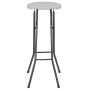 Folding garden stools 2 pcs HDPE and steel white by vidaXL, Garden chairs - Ref: Foro24-44562, Price: 74,77 €, Discount: %