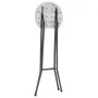 Folding garden stools 2 pcs HDPE and steel white by vidaXL, Garden chairs - Ref: Foro24-44562, Price: 67,09 €, Discount: %