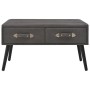Banco con cajones cuero sintético gris 80 cm by vidaXL, Benches for halls and storage - Ref: Foro24-277078, Price: 75,40 €, D...
