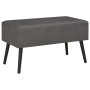 Banco con cajones cuero sintético gris 80 cm by vidaXL, Benches for halls and storage - Ref: Foro24-277078, Price: 75,40 €, D...