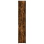 Armario estrecho madera ingeniería roble ahumado 40x42,5x225 cm