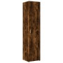 Armario estrecho madera ingeniería roble ahumado 40x42,5x225 cm