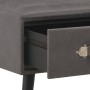Banco con cajones cuero sintético gris 80 cm by vidaXL, Benches for halls and storage - Ref: Foro24-277078, Price: 75,40 €, D...