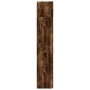 Armario de madera de ingeniería roble ahumado 70x42,5x225 cm