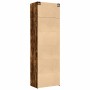 Armario de madera de ingeniería roble ahumado 70x42,5x225 cm