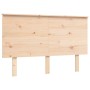 Estructura de cama de matrimonio con cabecero madera maciza de vidaXL, Camas y somieres - Ref: Foro24-3193371, Precio: 123,72...