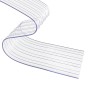 Burlete para puerta PVC transparente 200x1,6 mm 10 m