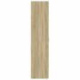 Aparador de madera de ingeniería roble Sonoma 30x42,5x185 cm