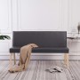 Kunstlederbank 139,5 cm grau von vidaXL, Bänke für Hallen und Lager - Ref: Foro24-281332, Preis: 179,19 €, Rabatt: %