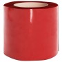 Tira de cortina para puertas PVC rojo 200x1,6 mm 25 m