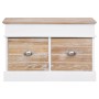 Flurbank aus Paulownia-Holz, 70 x 35 x 45 cm von vidaXL, Bänke für Hallen und Lager - Ref: Foro24-284079, Preis: 187,91 €, Ra...
