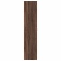 Aparador alto madera de ingeniería marrón roble 70x42,5x185 cm