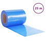 Tira de cortina para puertas PVC rojo 300x2,6 mm 25 m