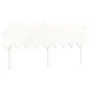 Double bed frame with white solid wood headboard by vidaXL, Beds and slatted bases - Ref: Foro24-3193482, Price: 161,64 €, Di...