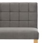 Banco de terciopelo gris 140 cm von vidaXL, Bänke für Hallen und Lager - Ref: Foro24-288576, Preis: 260,36 €, Rabatt: %