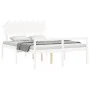 Cama para personas mayores con cabecero madera maciza 140x190cm de vidaXL, Camas y somieres - Ref: Foro24-3195527, Precio: 17...