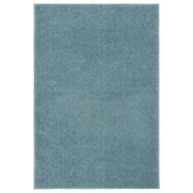 Alfombra de pelo corto azul 160x230 cm de vidaXL, Alfombras - Ref: Foro24-340349, Precio: 79,50 €, Descuento: %