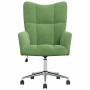 Sillón de relax de terciopelo verde claro