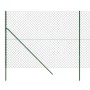 Cerca de alambre verde 1,6x25 m