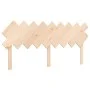 Estructura de cama con cabecero madera maciza 160x200 cm de vidaXL, Camas y somieres - Ref: Foro24-3195296, Precio: 136,31 €,...